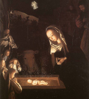 The Nativity at Night by Geertgen