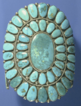 Bracelet made from Turquoise gemstone