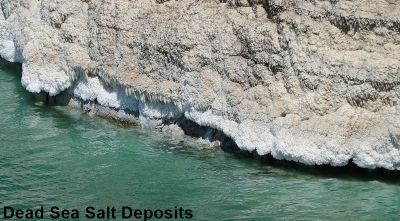 Dead Sea Salt Deposits