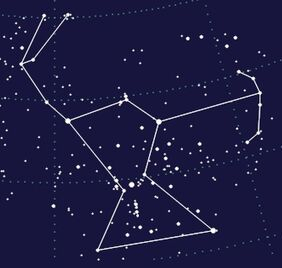 Picture of the Orion Constellation