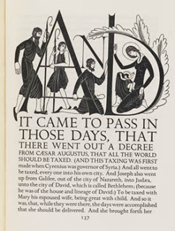 Four Gospels Bible, England, 1931