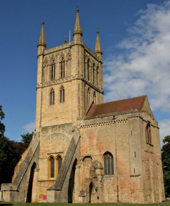 Abbey church building in England