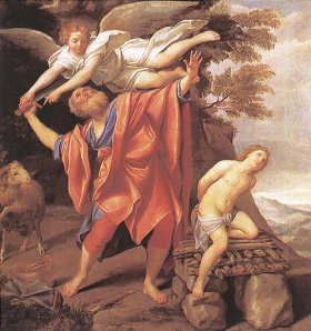 The sacrifice of Isaac