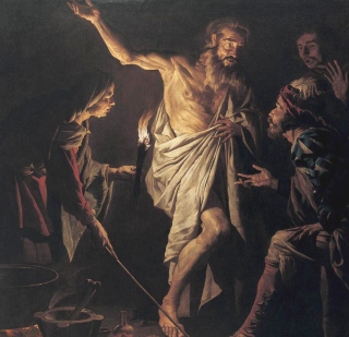 Saul and the Witch of Endor