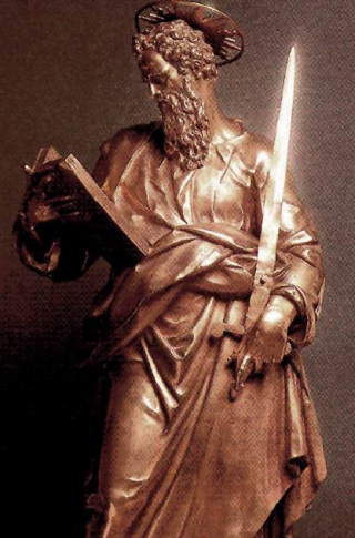 Apostle Paul in Bronze