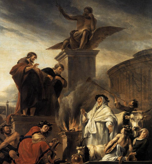 Paul and Barnabas at Lystra