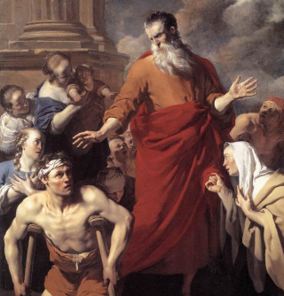 Paul Healing the Cripple at Lystra