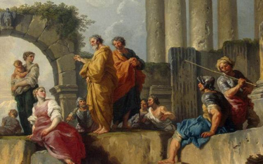 Paul Preaching on Ruins