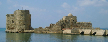 Sea Castle located in Sidon
