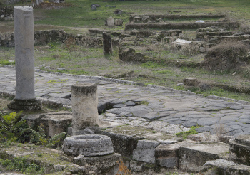 Ruins of Roman road in Tarsus
