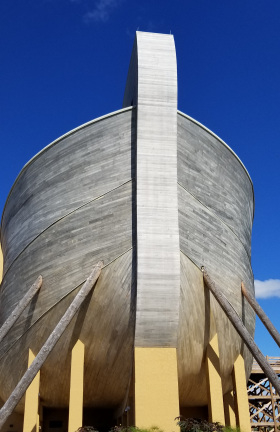 Picture of life size front of Noah's Ark