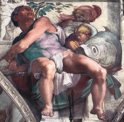 Jonah the Prophet, Michelangelo, Sistine Chapel