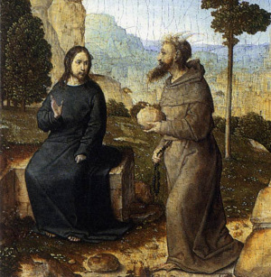 The Temptation of Christ by Juan De Flandes