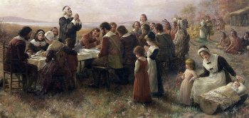 First Thanksgiving at Plymouth