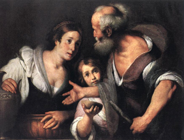 the Prophet Elijah and the Widow of Sarepta