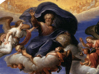 God the Father on throne