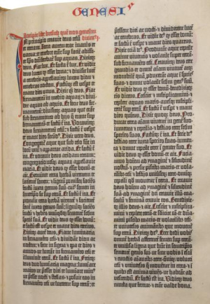 Gutenberg Bible