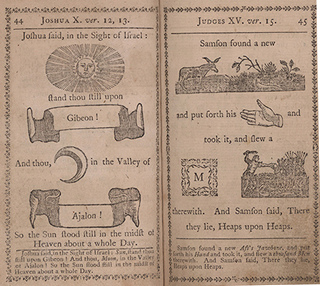 Hieroglyphick Bible of 1788