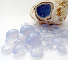 Blue Chalcedony Gemstones