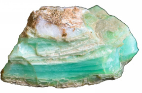 Chrysoprase gemstone from Poland