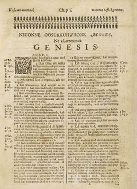 Eliot Indian Bible