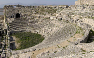 Theater ruins near Miletus