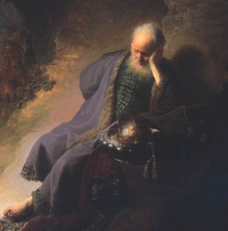 Jeremiah Lamenting the Destruction of Jerusalem