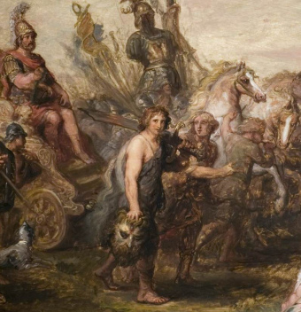 Triumph of Saul with David