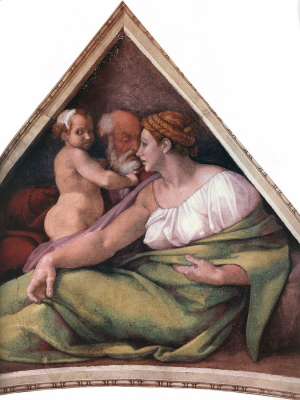 Hezekiah as Child with Parents