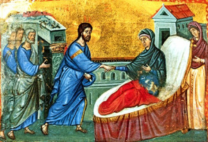 Jesus Healing Peter's Mother-in-law