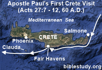 Apostle Paul's First Visit to Crete