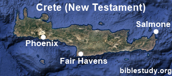 Crete in the New Testament