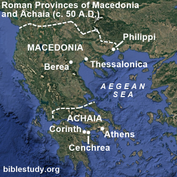 Roman Provinces of Macedonia and Achaia