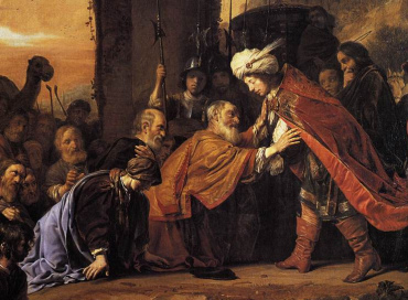 Joseph Receives Father and Brothers in Egypt