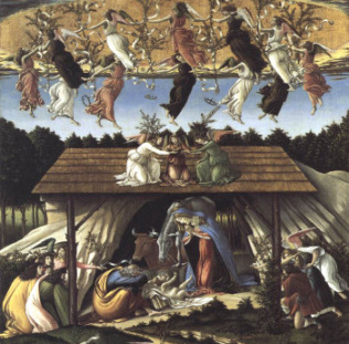 The Mystical Nativity by Botticelli