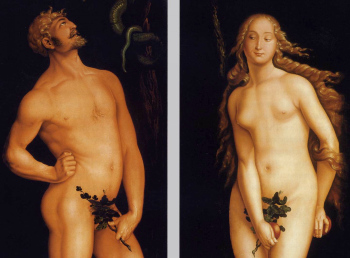 Adam and Eve in Eden