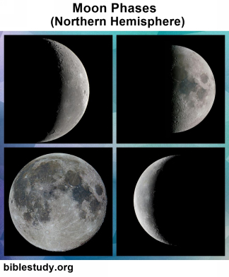 Major phases of the moon