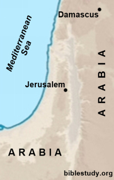 Map of Arabia