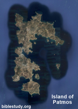 Patmos Island Map