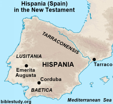 Definition of Spain in the Bible