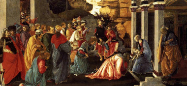 Adoration of the Magi by Botticelli