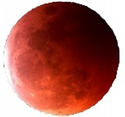 Picture of a blood moon