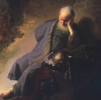 Jeremiah Lamenting the Destruction of Jerusalem