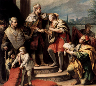 Joseph in the Pharaoh's Palace