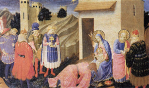 Anbetung der Heiligen Drei Könige von Fra Angelico
