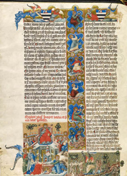 Bible in Latin from Hungary