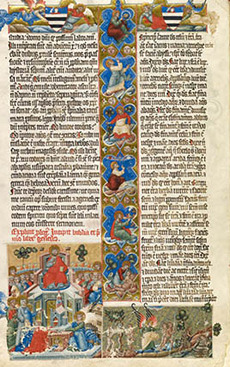 Holy Bible in Latin made in Hungary