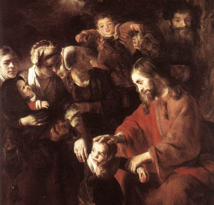 Christ Blessing Children