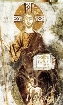 God holding the book of life