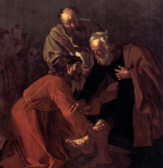 Christ Washing the Apostles Feet